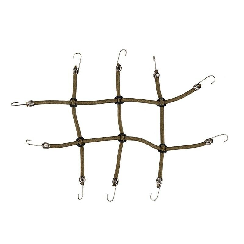 1:10 Rc Rock Cler Elastic Climbing Car-Roof Luggage Net for Axial Scx10 90046 J3