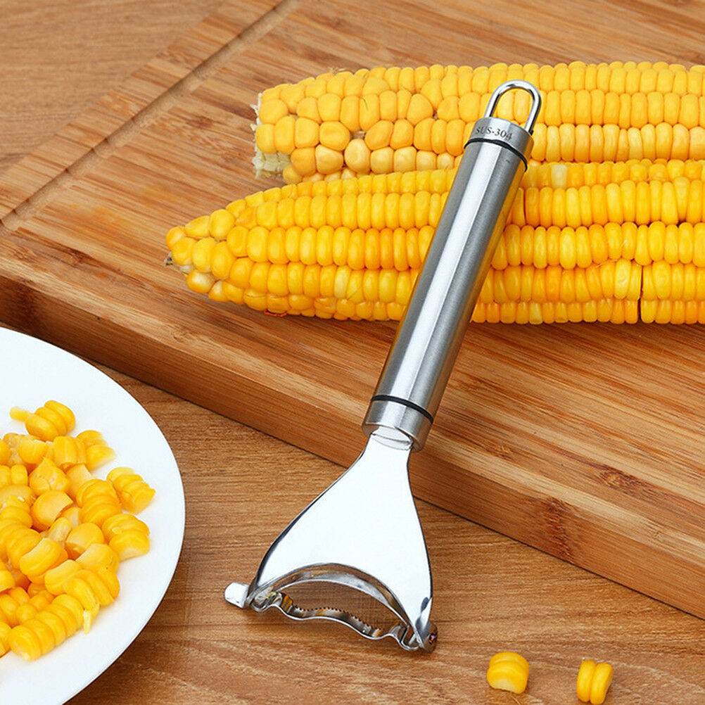 Stainless Steel Corn Slicer Peeler Thresher Remover Household Corn Slicer -PNBD