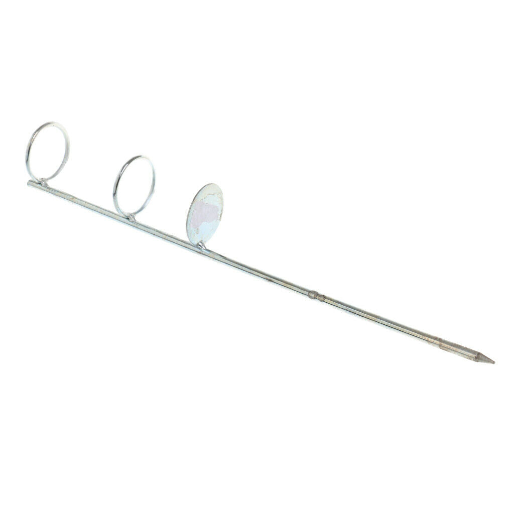 Fishing rod holder stainless steel floor support post stand holder 30cm