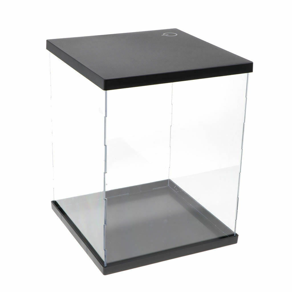 Acrylic Display   Trophy Perspex Display Case Self-Assembly with Lights
