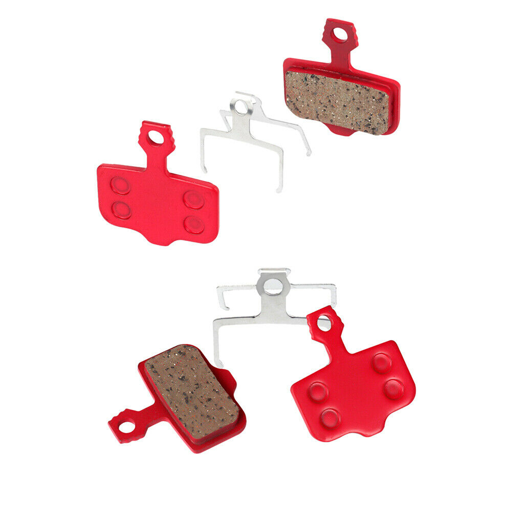 4PCs Disc Brake Pads Fit for Avid  E1-E9 X0 XX DB1/DB3/DB5   (Red)