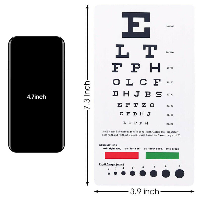 Snellen Eye Wall Chart Wall Art Painting Print On Silk Canvas Poster Home De LQ