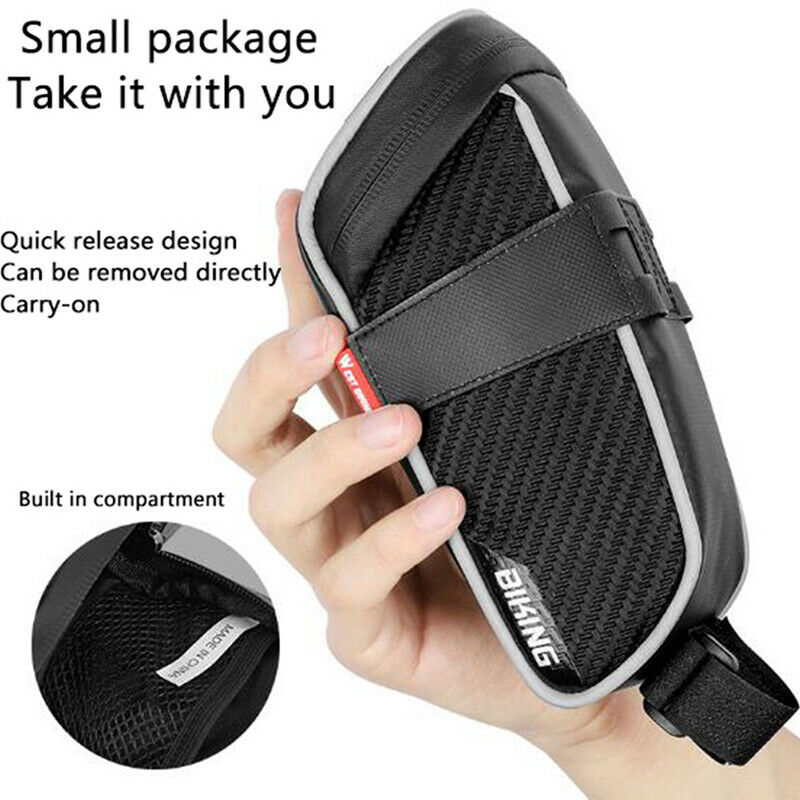 Waterproof Mountain Road Cycling Saddle Bag Bicycle Bike Under SeatBDAU