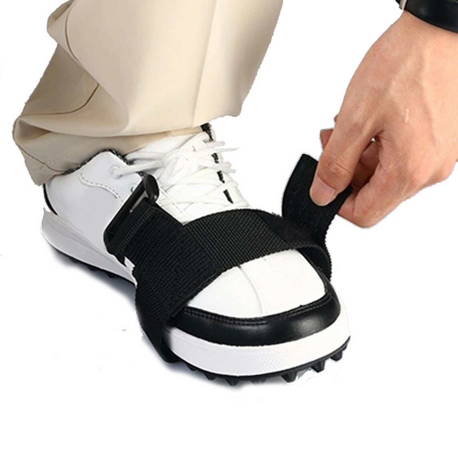 Golf Swing Training Leg Belts Posture Motion Correction Practicing Band