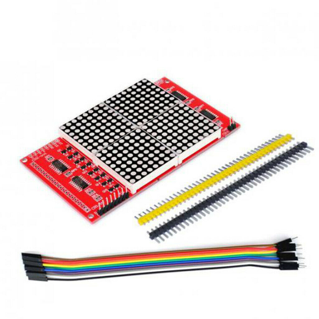 Dot Matrix Module Kit 16x16 Platonic LEDs  Line Interface For