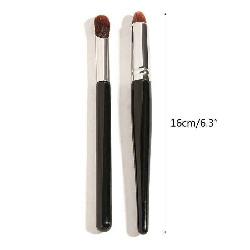 2pcs Makeup Brushes Set for Concealer Highlighter Blender Eyes Blending Brush