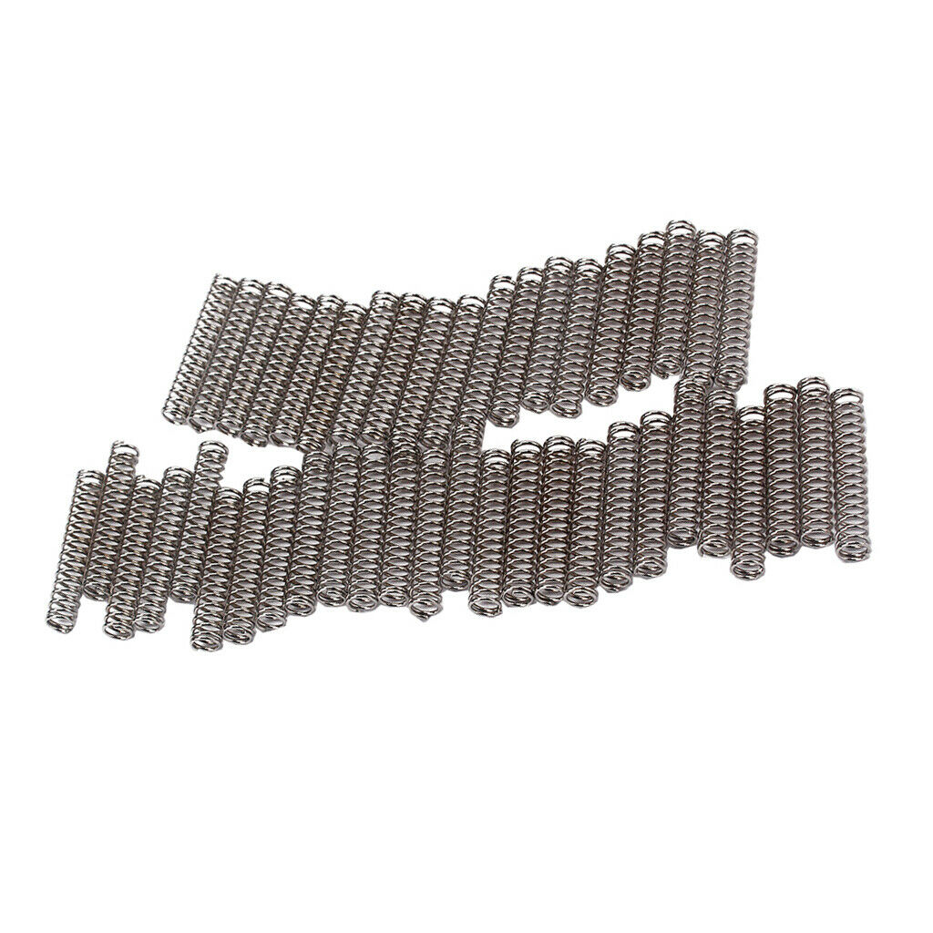 45x Guitar  Pickup Frame Springs for Electric Guitar Parts 25x4.7mm
