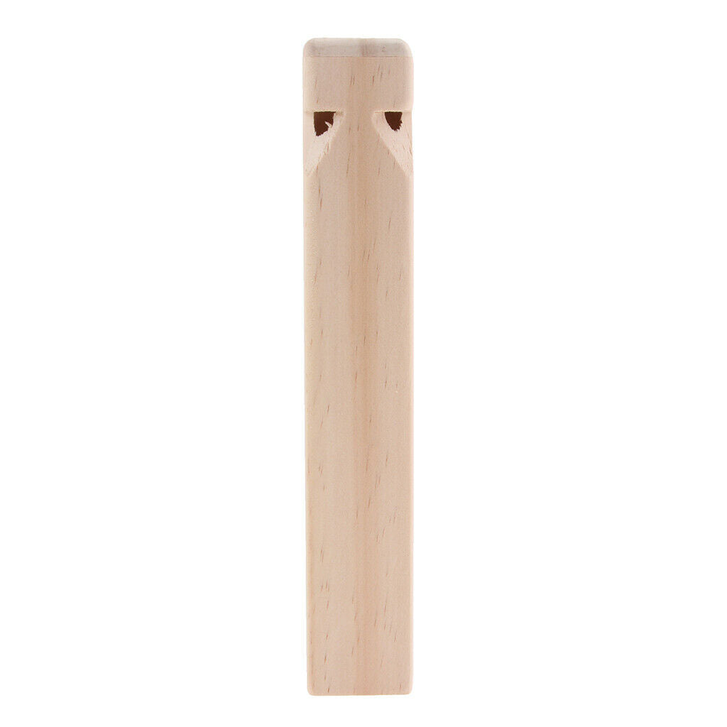 2 Pcs Quite Neat Hand Carved Wooden Whistle Favors, Train Pattern, Whistle