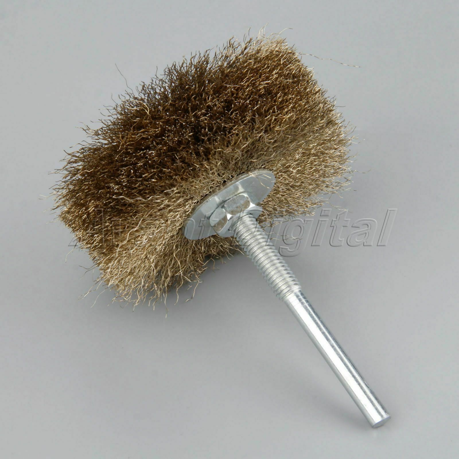 Polishing Wheel Brushes Abrasive Steel Wire Brush Grinder Rotary Tool 6mm Shank