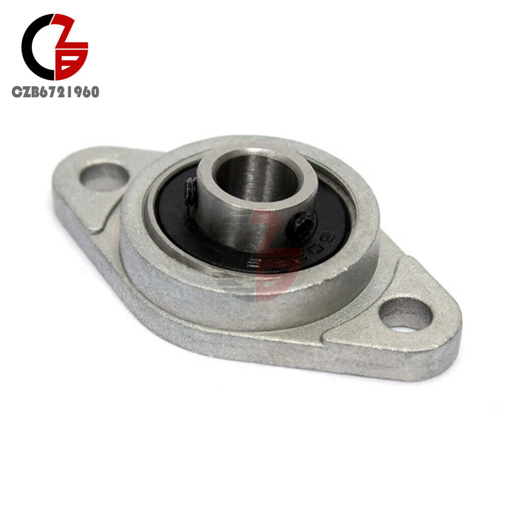 1 Pair 2PCS KFL08 8mm Zinc Alloy Self-aligning Pillow/Flange Block Bearing
