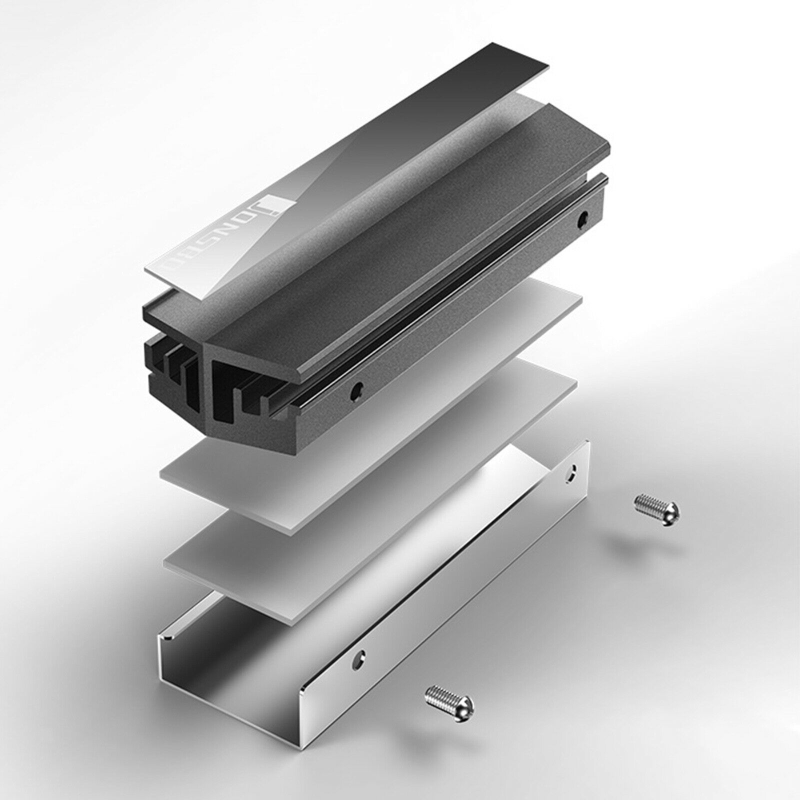 Aluminum M.2 2280 Solid State Hard Disk Radiator Cooling Heat Sink Premium