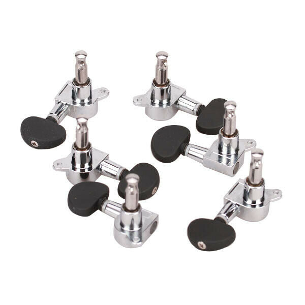 Chrome Sealed Tuning Pegs Tuner Machine Heads For Acoustic Electric Guitar
