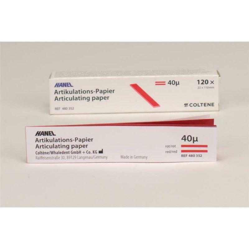 Coltene ARTICULATING PAPER RED 22X110 40MY 120P