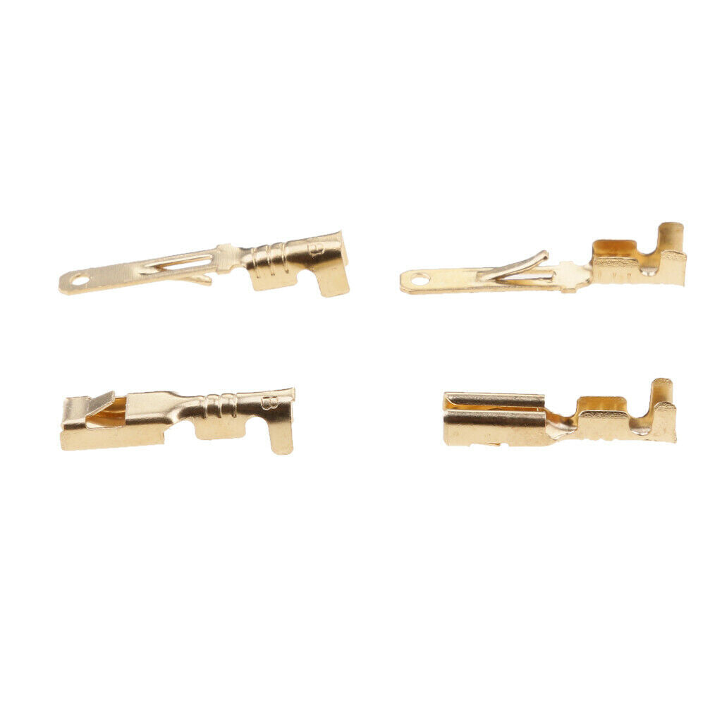 2.8mm 2 3 4 6 Pin Electrical Wire Connectors Spade Terminals Kit