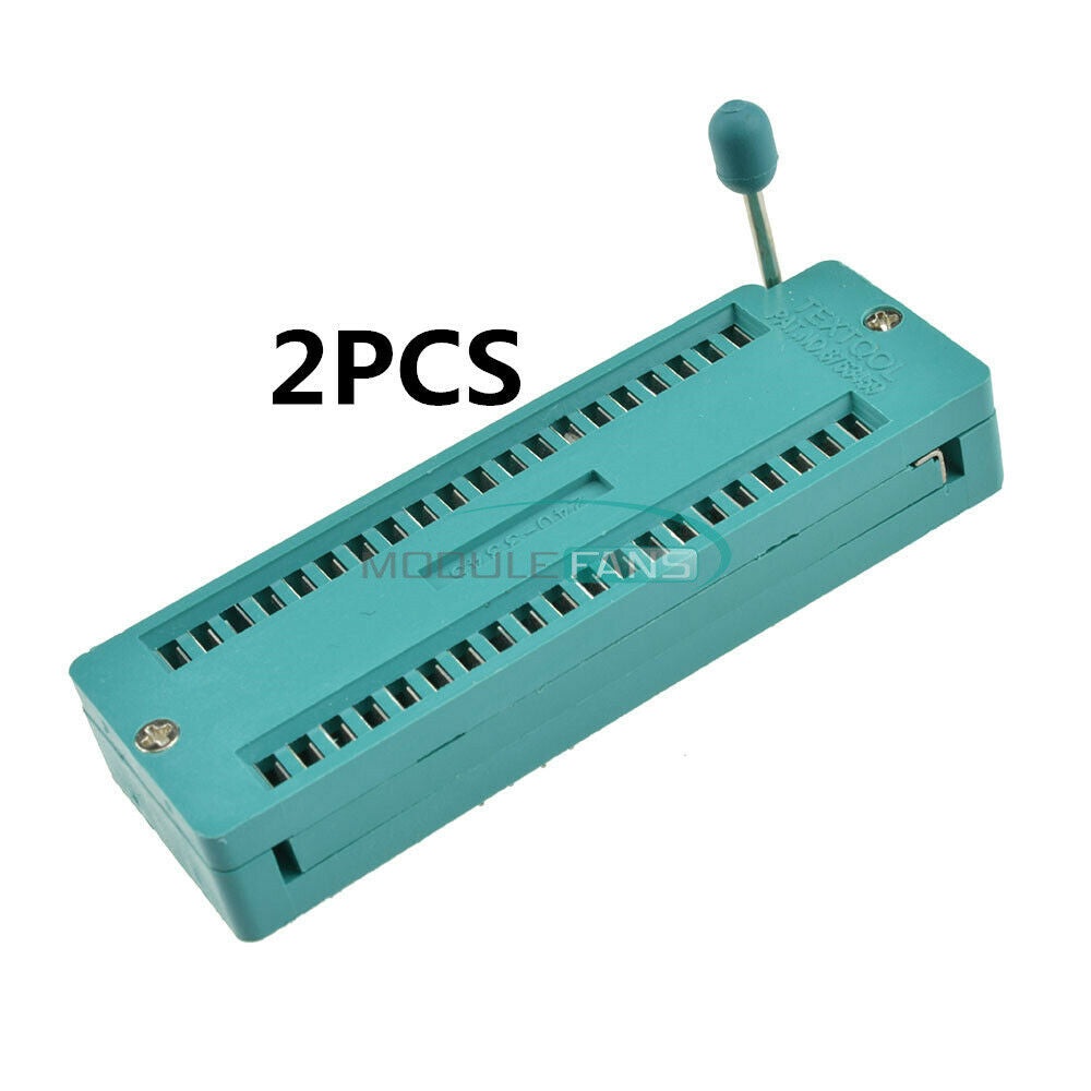 5PCS Universal 40Pin ZIF ZIP DIP IC Multi-function Test Tester Board Socket Wide