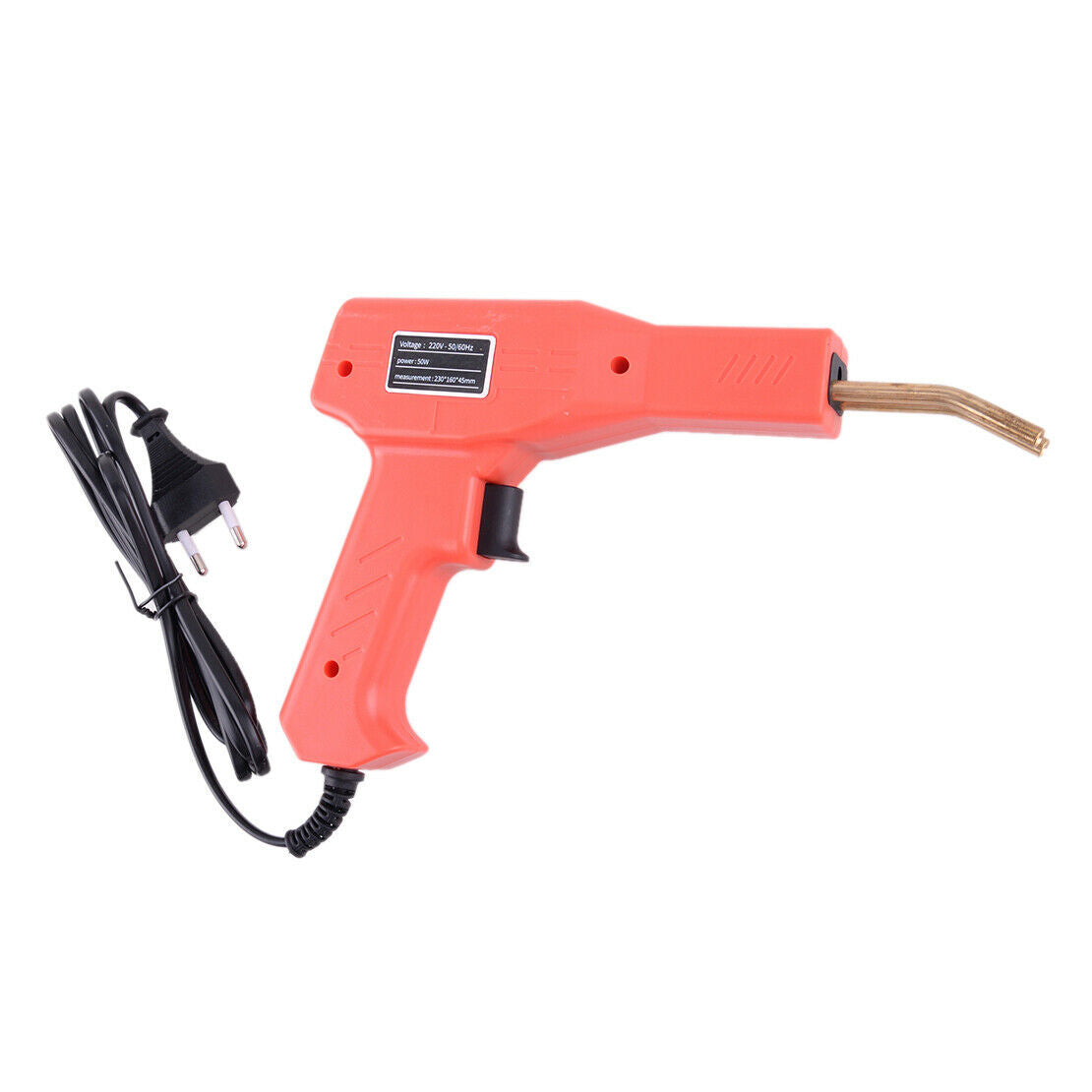 Kit Bumper Hot Stapler Machine Handy Plastic Welder Garage Repair Welding Tool
