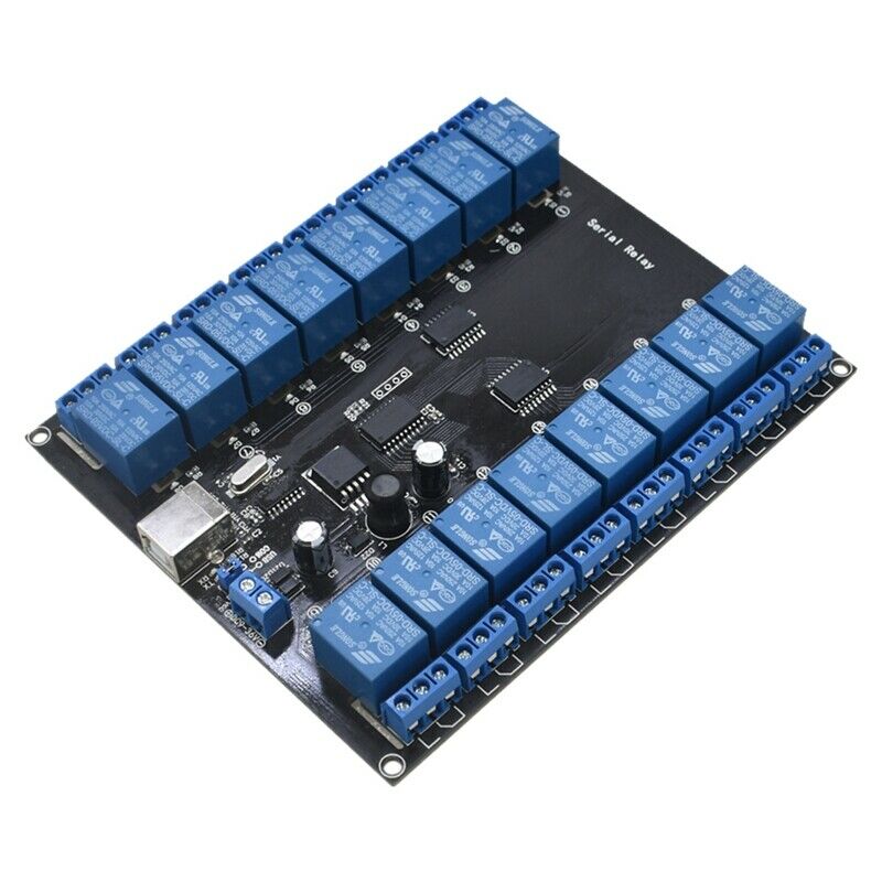 6-Channel 9-36V USB Relay Module for Simple ON/OFF Switching Electrical DeviceU3