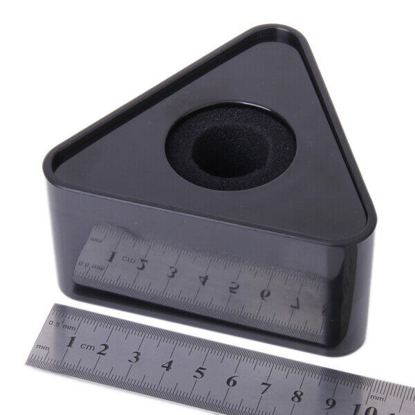 2pcs ABS Injection Molding Square + Triangular Microphone Station