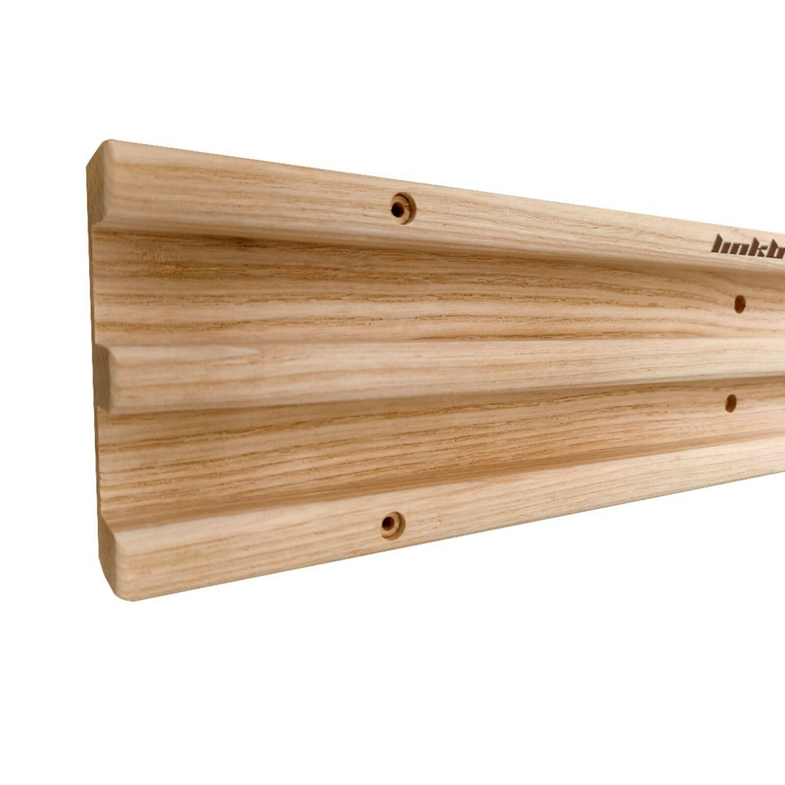 Wooden Climbing Hangboard Grip Trainer Screw-Mounted Hand Pull Up Board