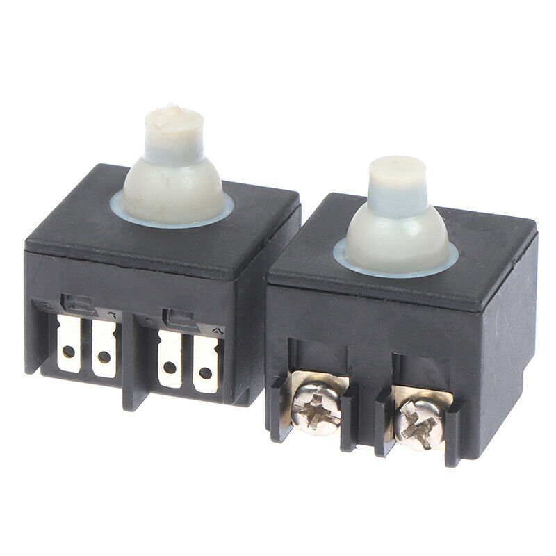 2Pcs Electric Grinder Push Button Speed Control Switch For 100mm Angle GrindBDA