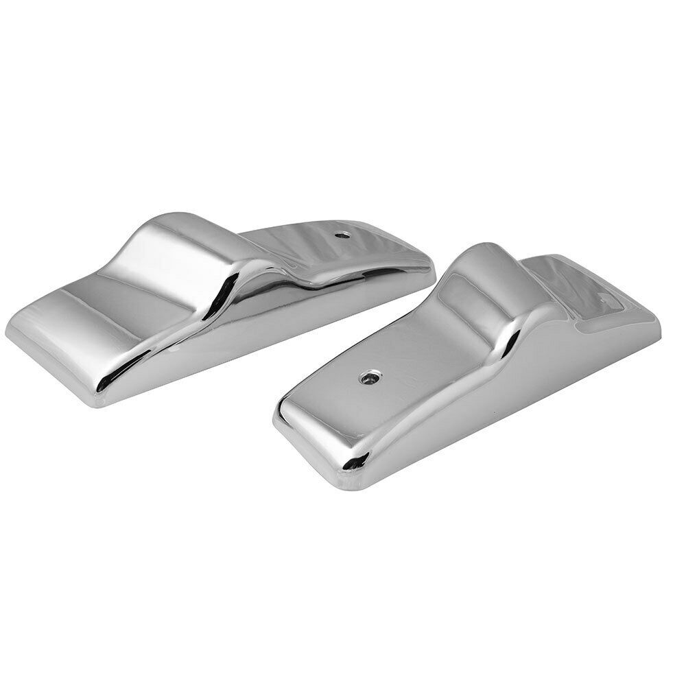 Chrome Door Mirror Brackets Left Right For Freightliner Century Columbia New 2PC
