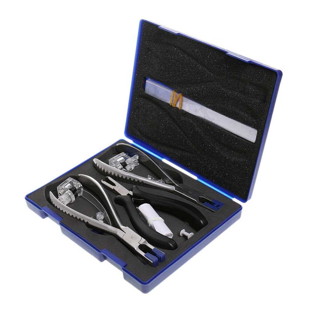Professional Eyeglasses Repair Set Eyewear Silhouette Pliers Tool Kit For