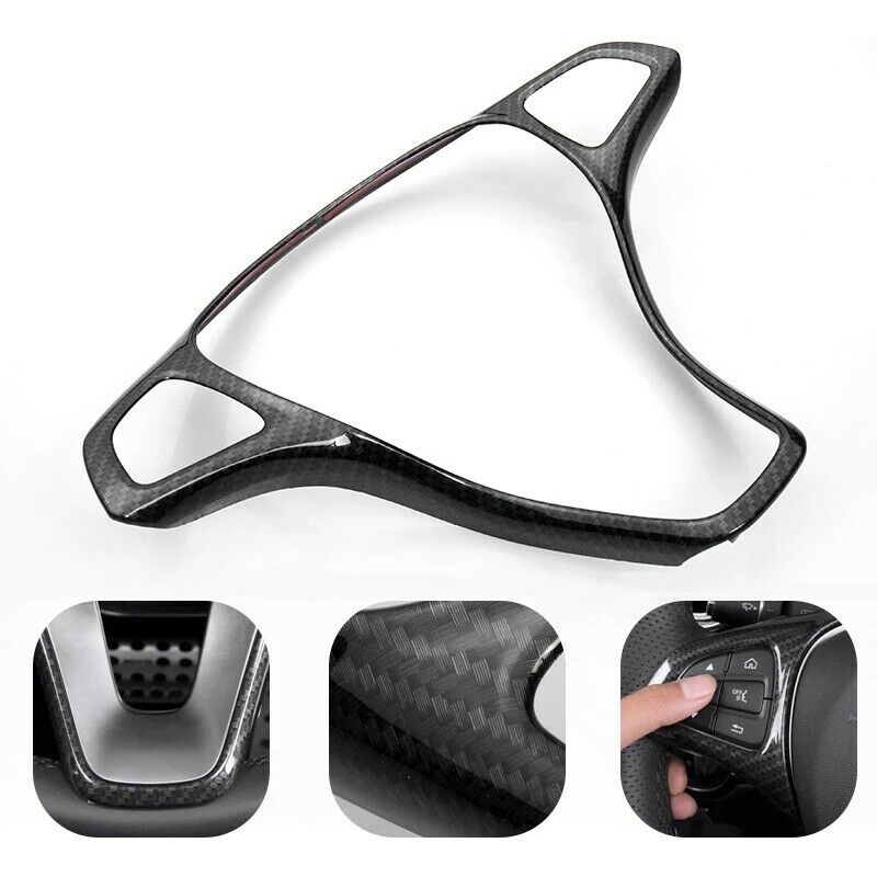 Stee Wheel Panel Cover Trim for Mercedes Benz W213 W205 X253 C E GLC 2014-2017O9