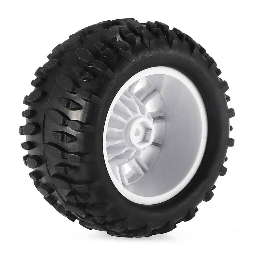 1/16 RC Car Truck Wheel Tyres Tire 4Pcs for HSP HPI ZD Racing Monster Trucks