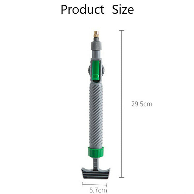 High Pressure Air Pump Manual Sprayer Adjustable Drink Bottle Spray Head Noz DF