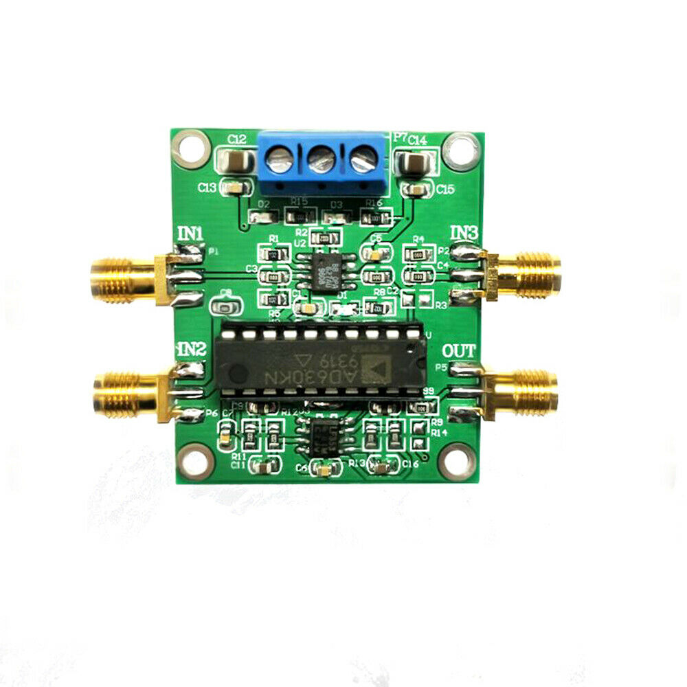 AD630 Lock-in Amplifier Minimum System Phase-Sensitive Detection of Weak Signals