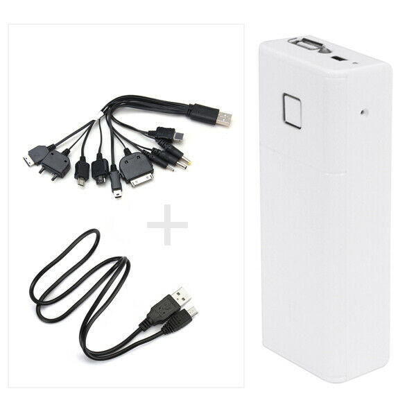 USB 10 in 1Mobile Phone Power Supply Charger 18650 Battery Charger