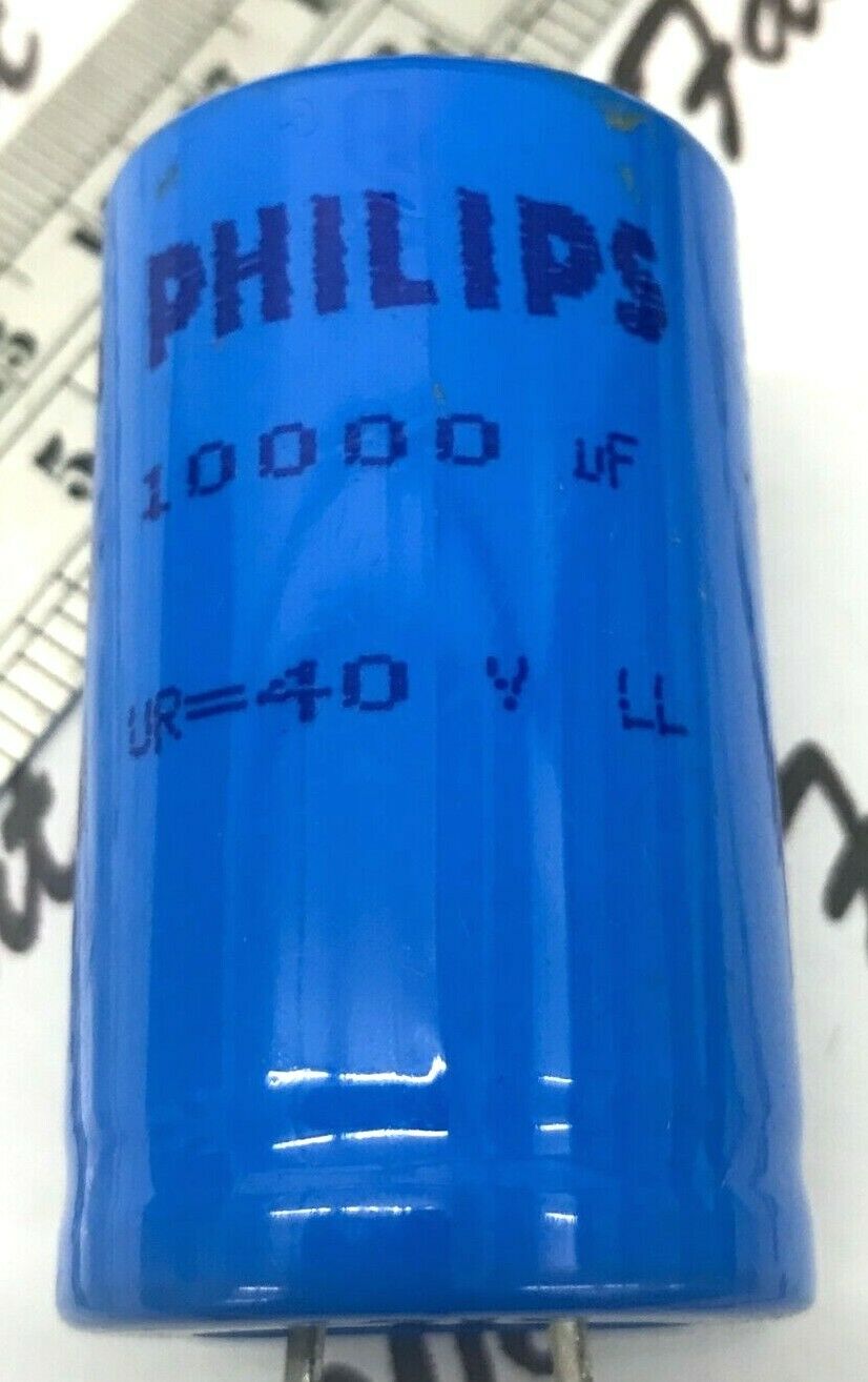 1pcs - PHILIP 058 10000uF/10000µF 40V Snap-In Capacitor - 058 47103