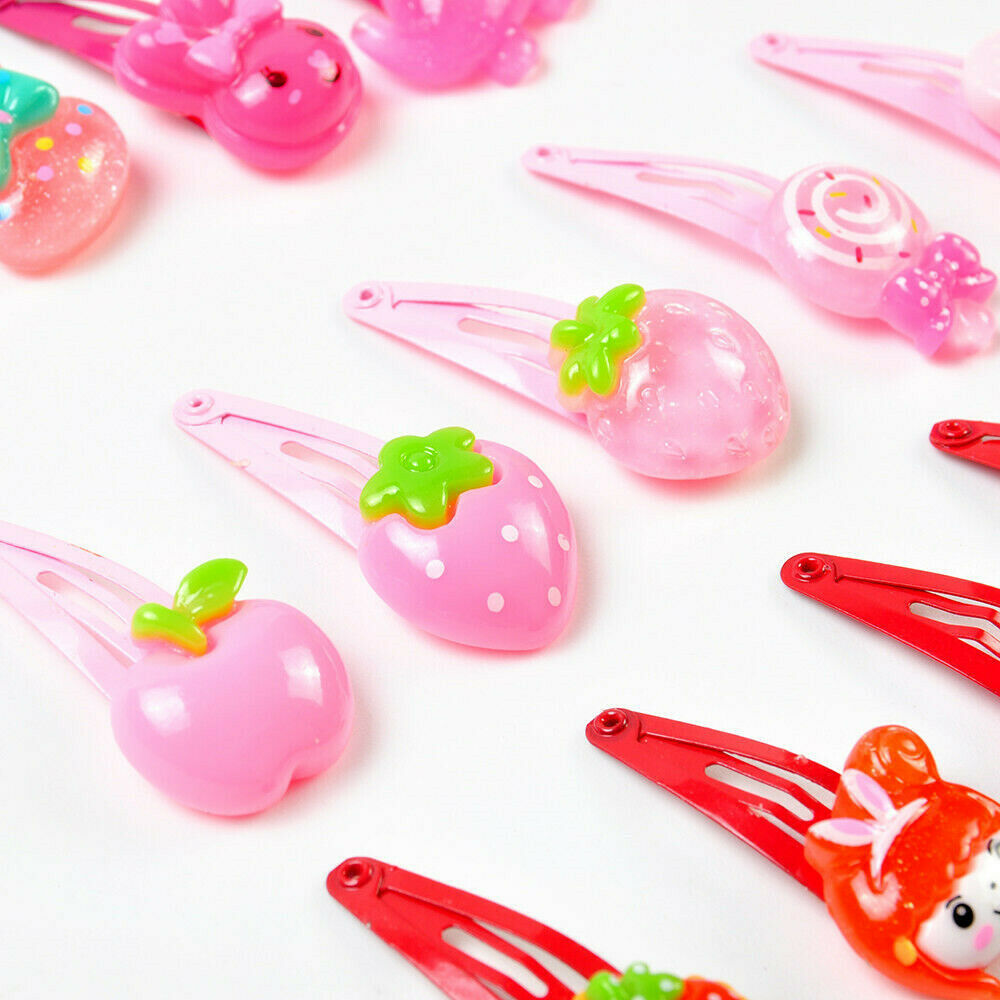 20pcs/Set Mixed Cartoon Baby Kids Girls HairPin Hair Clips Jewerly Wholesale AU