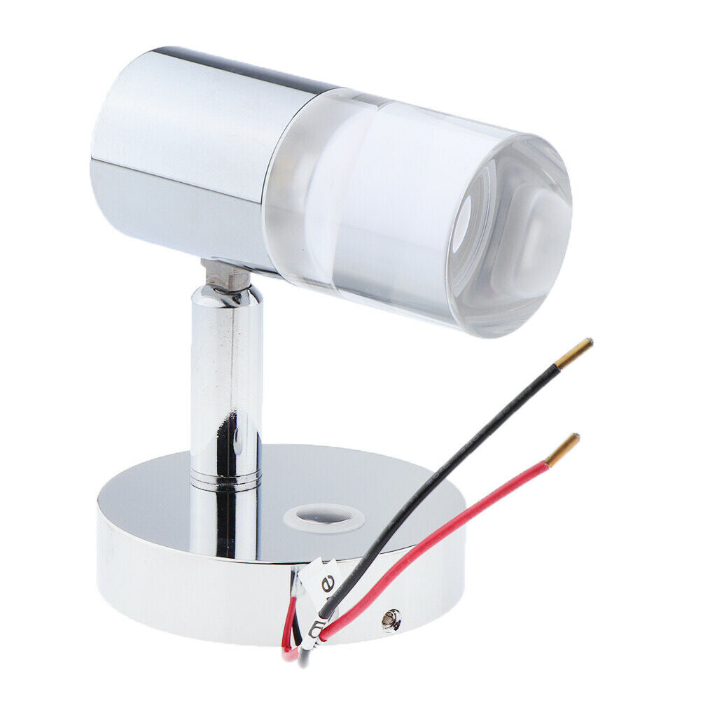 Adjustable LED Reading Light for RV Camper Motorhome Boat Marine