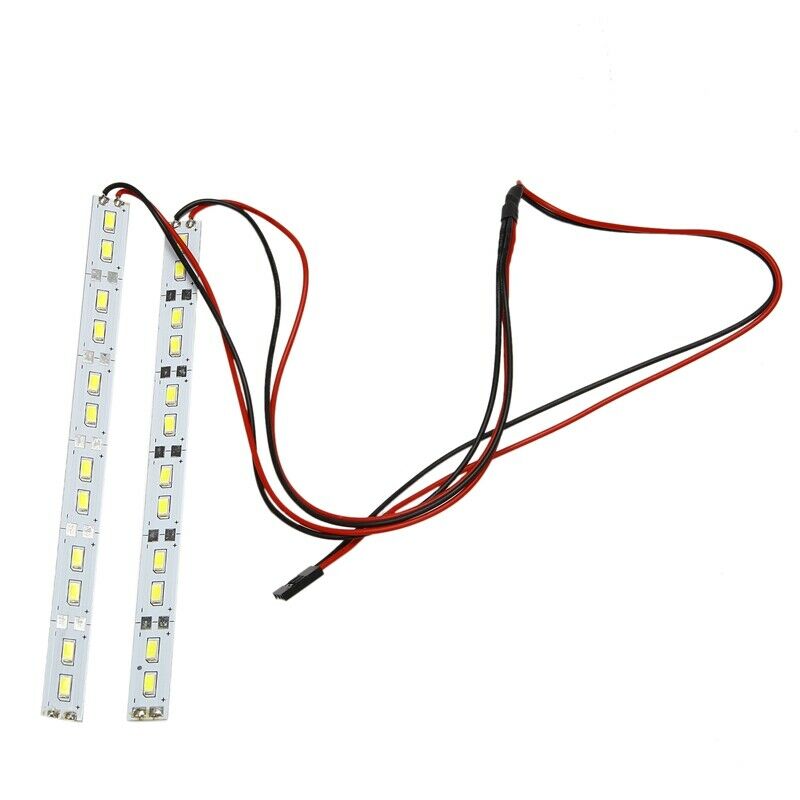 24 Leds Chassis Light Aluminum LED Strip 6V for 1/10 1/8 RC Car Cler Buggy Q2WW5