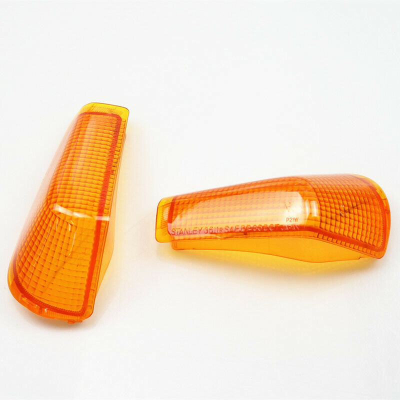 Motorcycle Front Turn Signal Amber Lens Cover For Racing ZZR250 EX250 ZZR 250