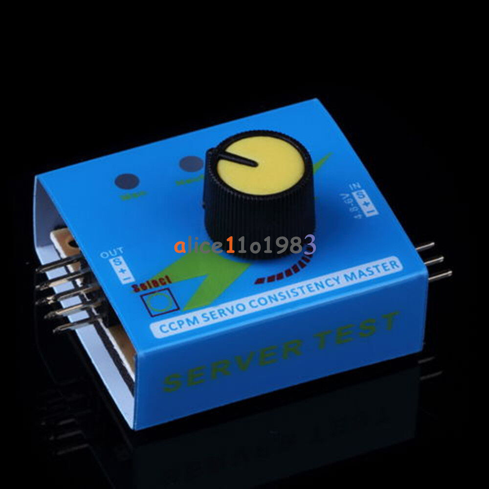 Steering Gear Tester CCPM 3-Mode ESC Servo Motor for RC Helicopters Adjustment