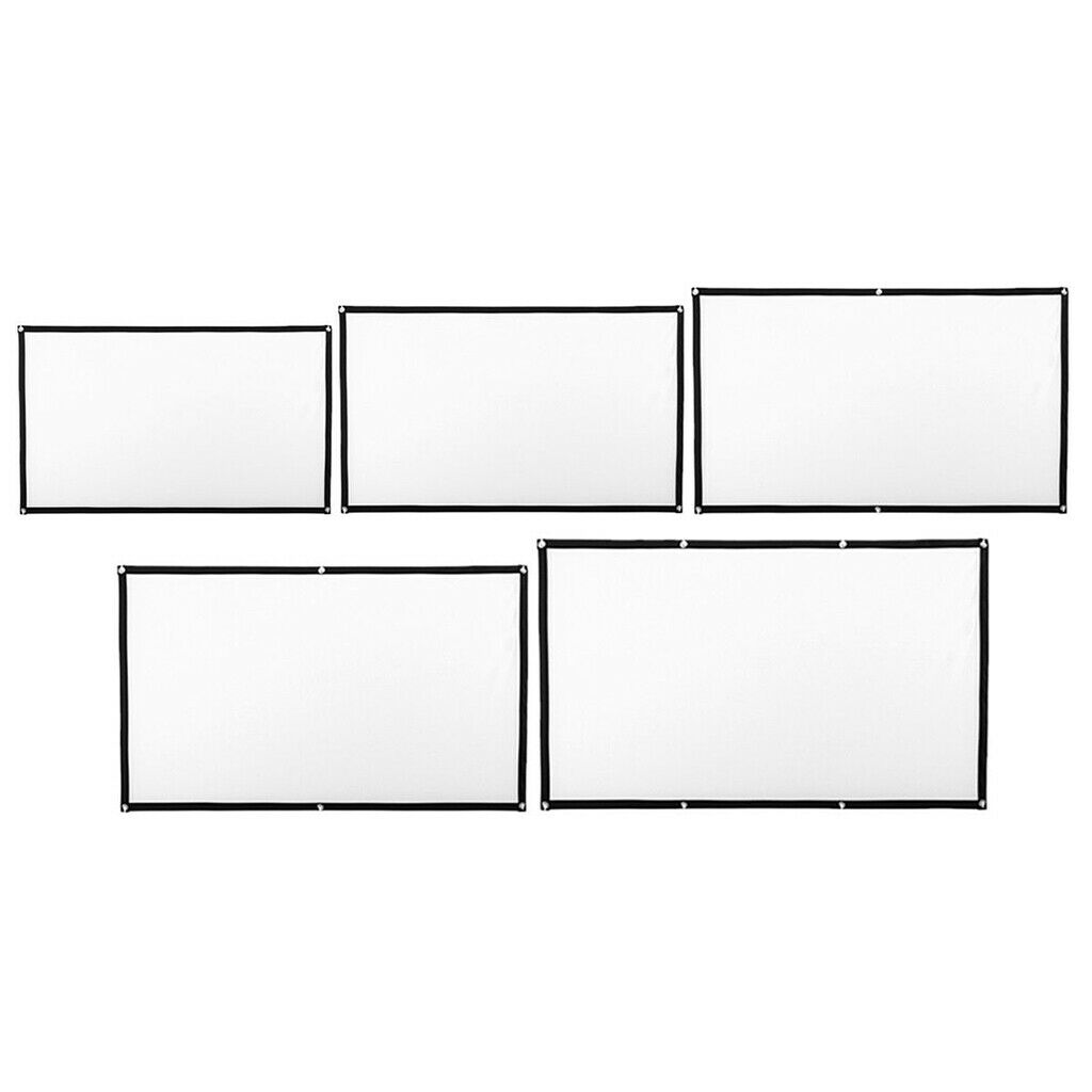 16/9 Polyester Projector Screen Film   Home Cinema Projection 84 inch