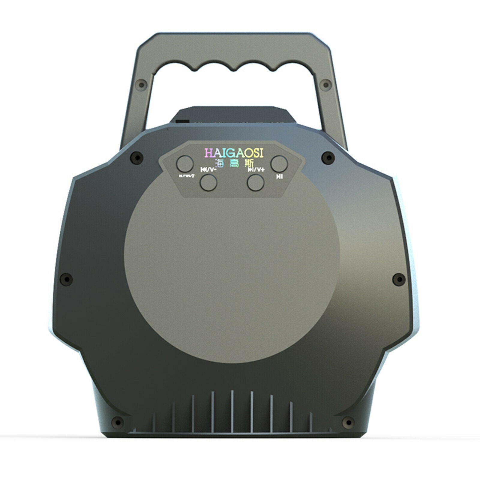 Portable Disco Bluetooth Speaker Rechargeable w/Microphone Support FM Radio