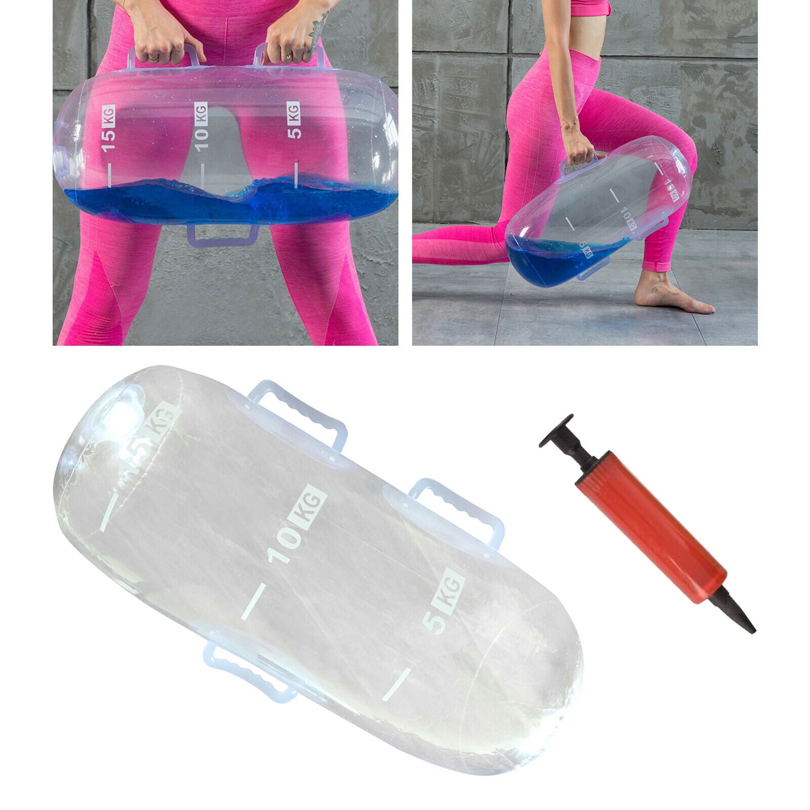 Training Power Bag Water Equipment Portable Tanks Fillable for Indoors