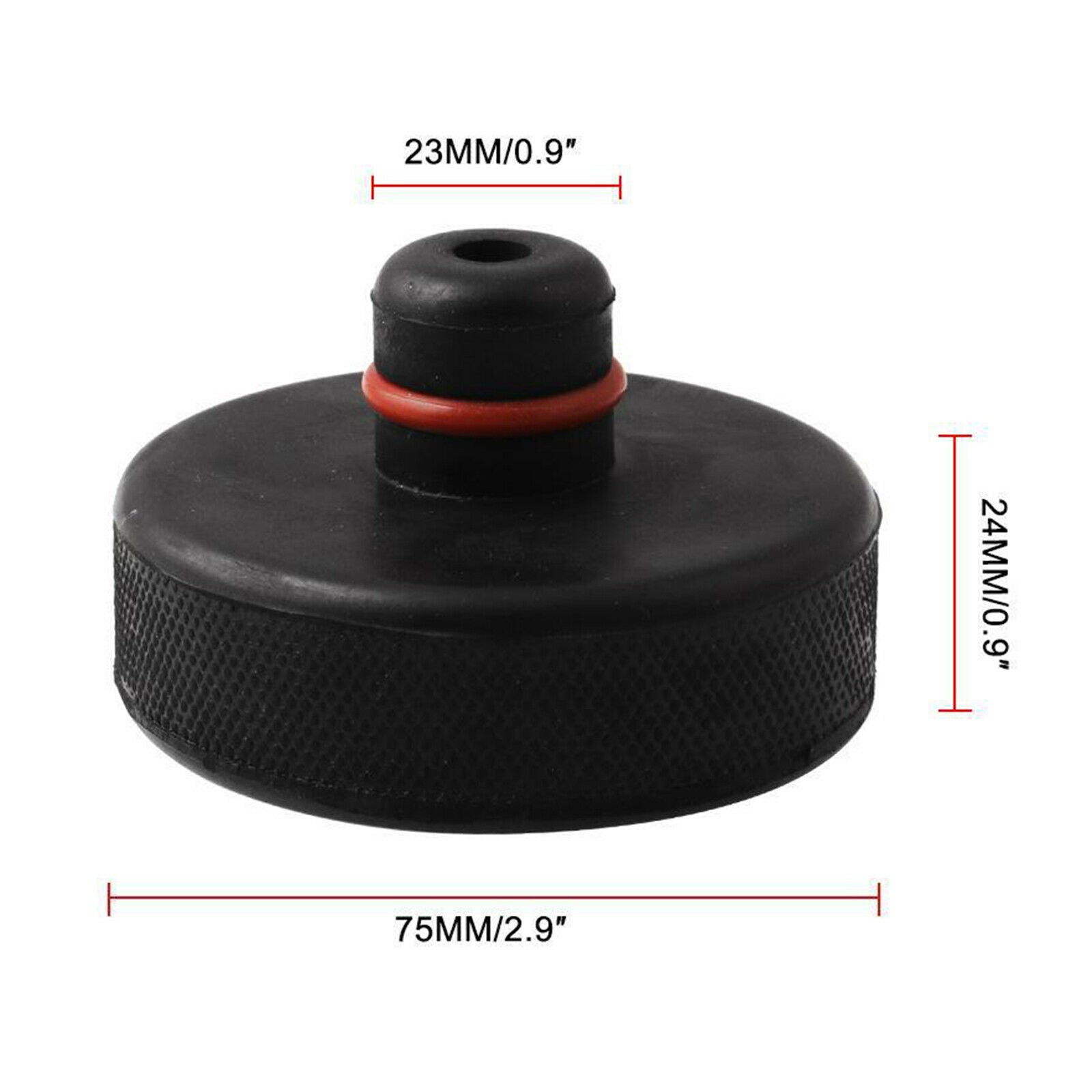 4Pcs Car   Lift Point Pad Adapter Tool for Tesla S/X/3 Rubber Durable