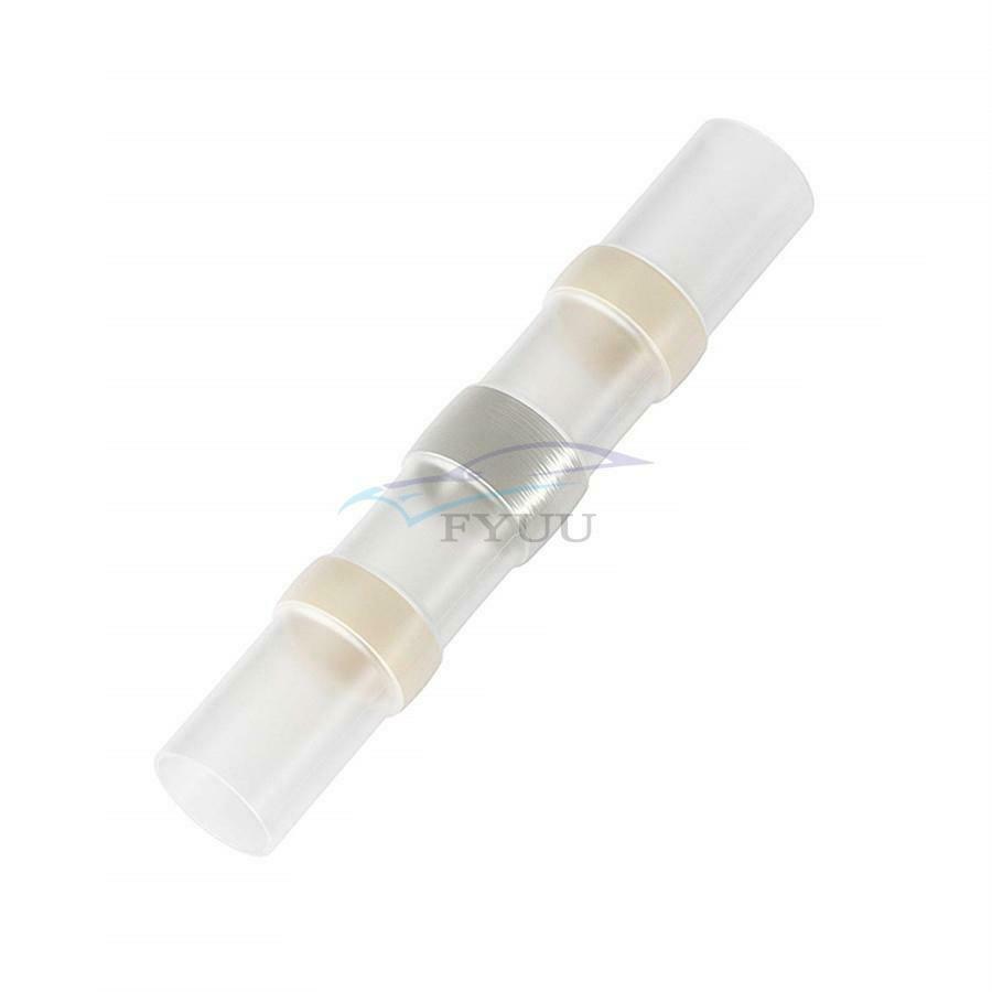 100 Pieces 12-10AW 4-6 mm² Heat Shrink Tube Terminal Connectors For Marine Car