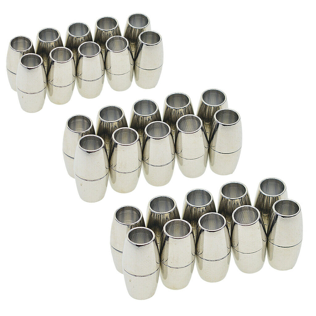30pcs   Kumihimo   Bracelet   Necklace   Magnetic   Clasp   DIY   Jewelry