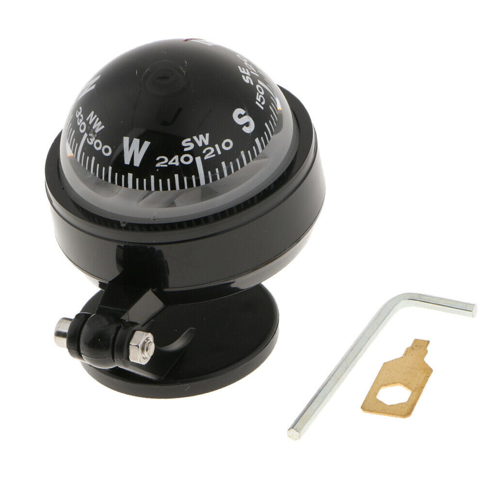 Car Dashboard Compass Navigation Direction Pointing Tour Guide Ball