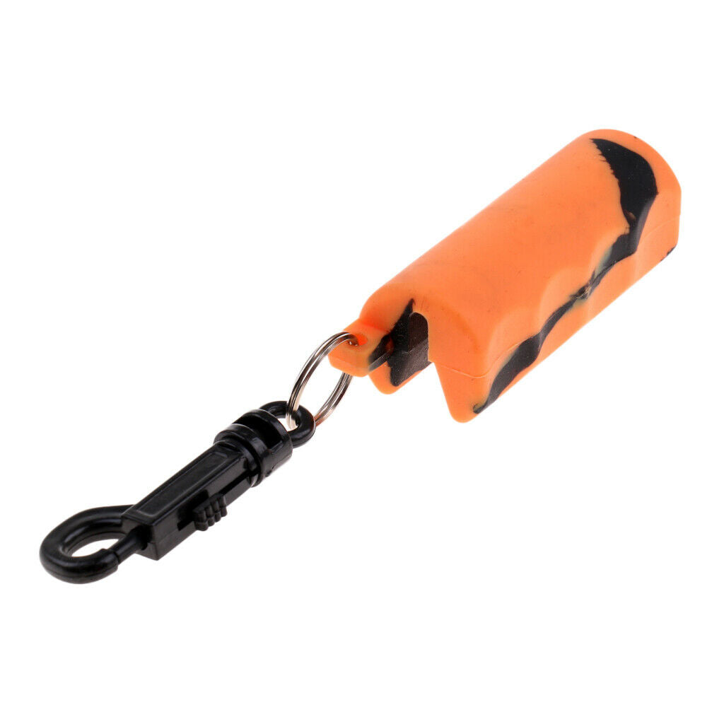 Archery Molded Silicone Arrow Puller Gripper with Belt Clip Orange+Black