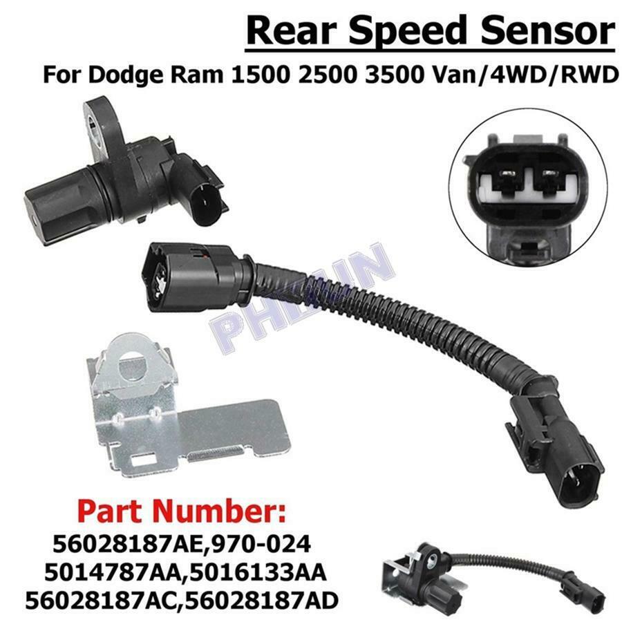 Speed Sensor Rear Differential Dorman 970-024 For Dodge Ram 1500 2500 3500 B1500