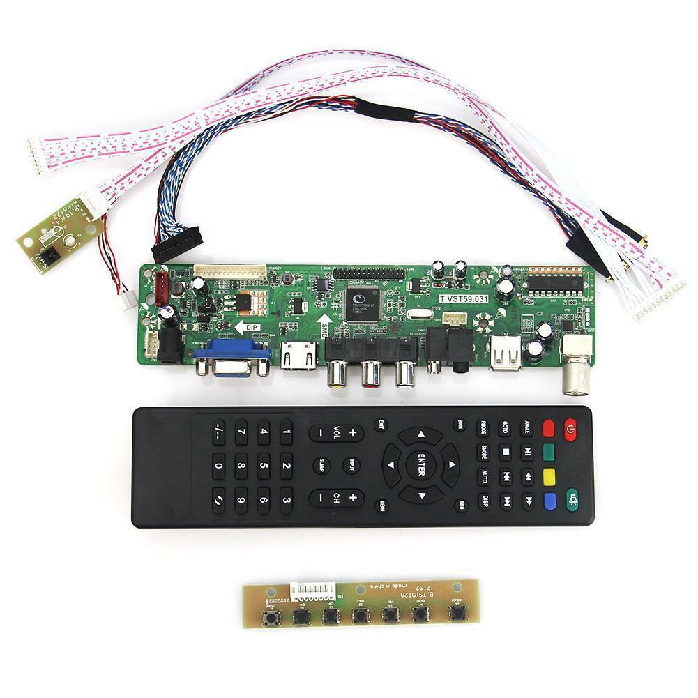 Controller Board(TV+HDMI+CVBS+VGA+USB+AUDIO) for LP156WH3(TL)(A2) 15.6" 1366*768