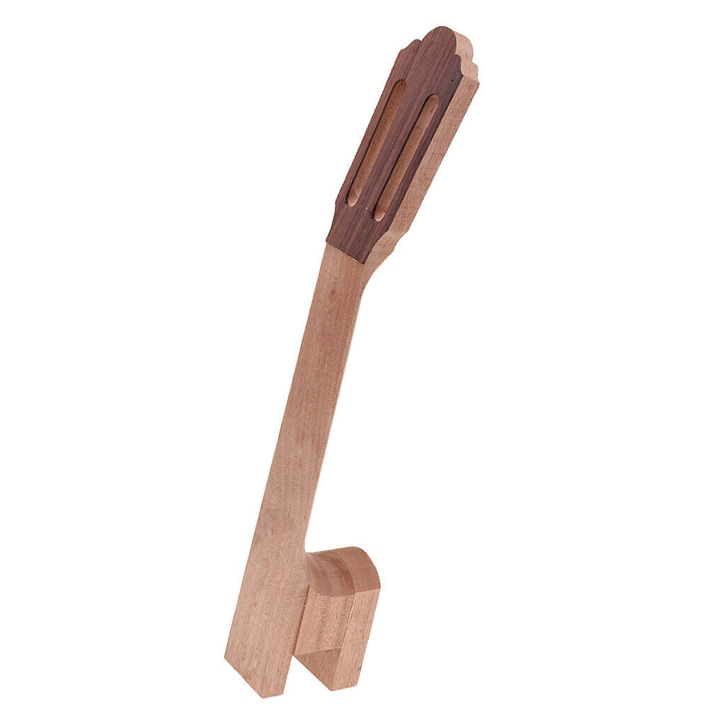 Air-dried Mahogany Classical Guitar Neck Unfinished DIY Guitar Parts 590mm