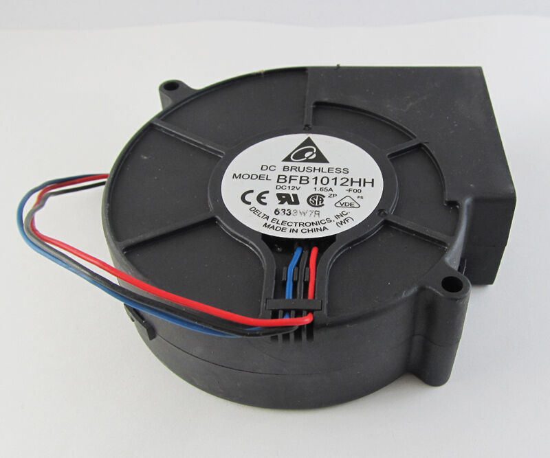 5pcs Delta DC Blower Fan BFB1012HH 97x94x33mm 9733 12V 1.65A 3pin Connectors