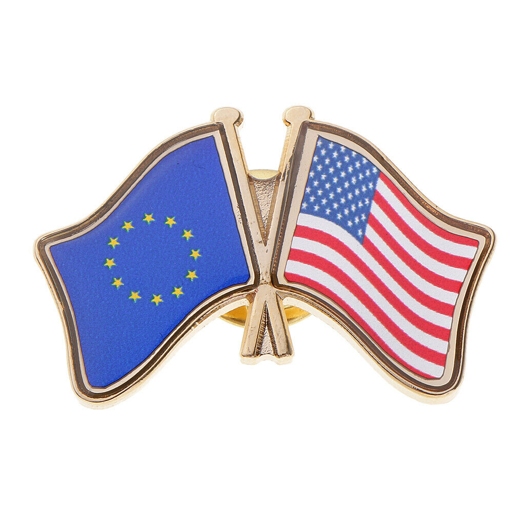 Souvenir Country Flag Badge National Pride Flag Badge Brooch Unisex Gifts,